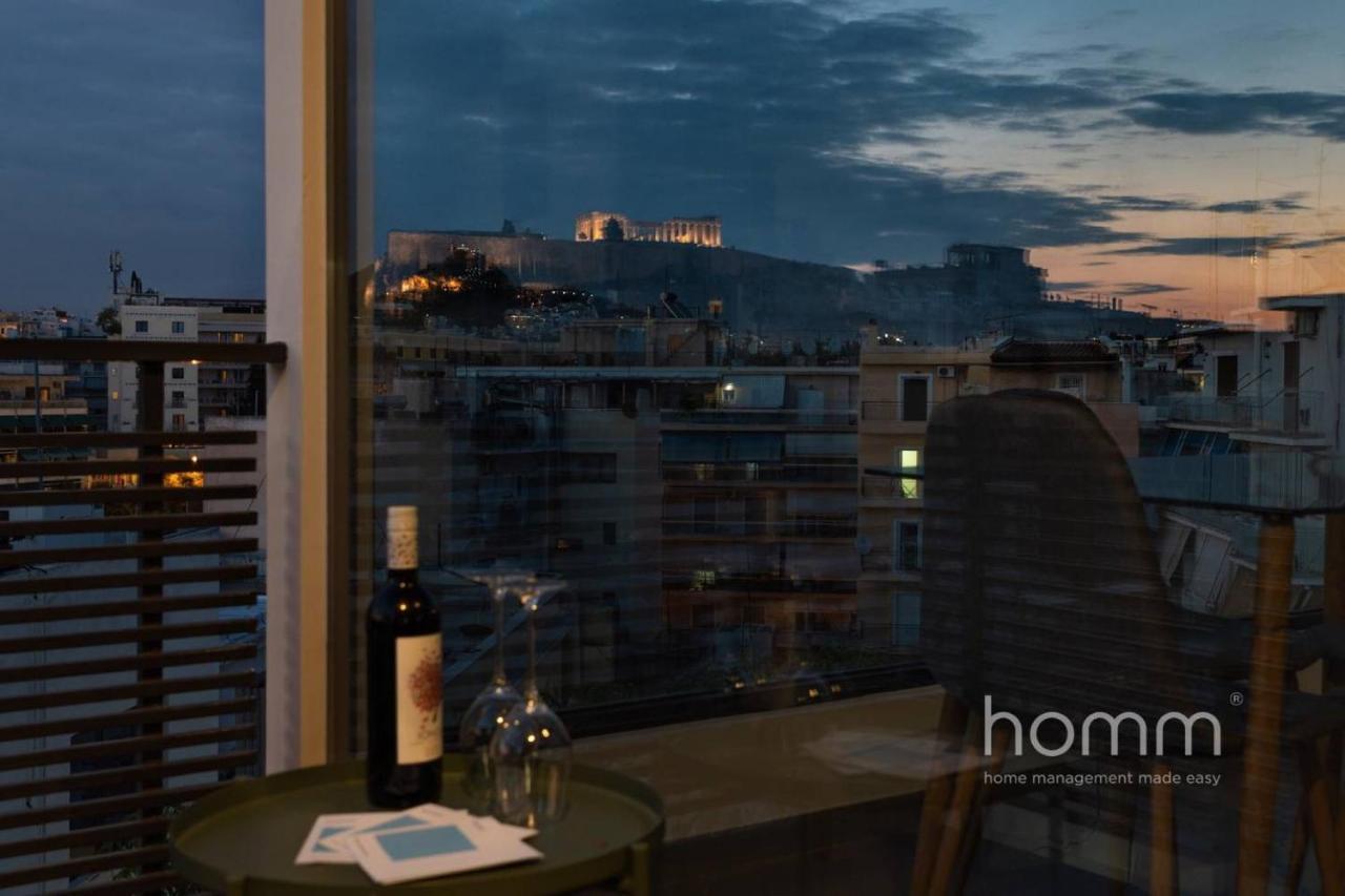 Apartament 59M² Homm Loft- Penthouse With Acropolis View,2Ppl Ateny Zewnętrze zdjęcie