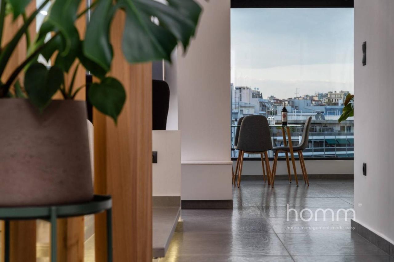 Apartament 59M² Homm Loft- Penthouse With Acropolis View,2Ppl Ateny Zewnętrze zdjęcie